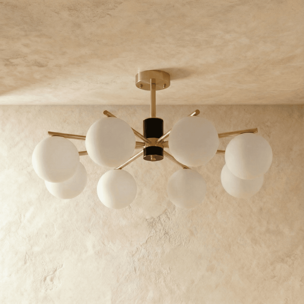 AstraGlobe Chandelier With Ambient Globe Shades For Dining Rooms