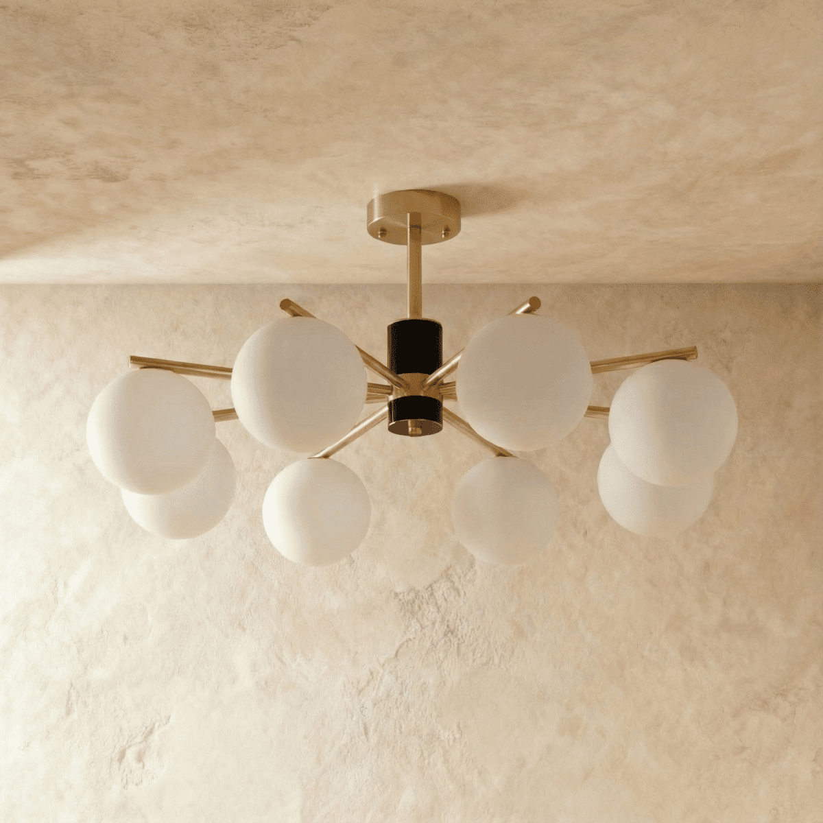 AstraGlobe Chandelier With Ambient Globe Shades For Dining Rooms
