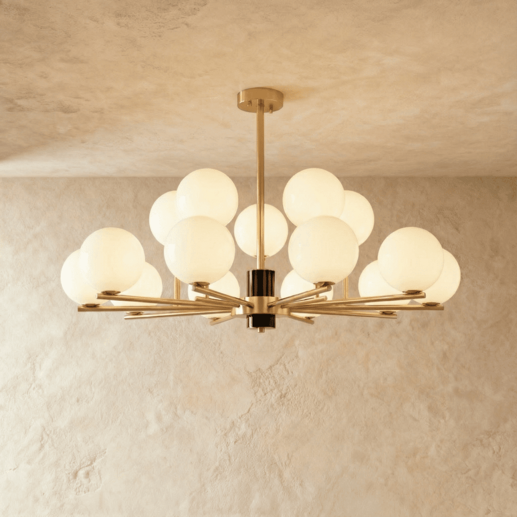 AstraGlobe Chandelier With Ambient Globe Shades For Dining Rooms