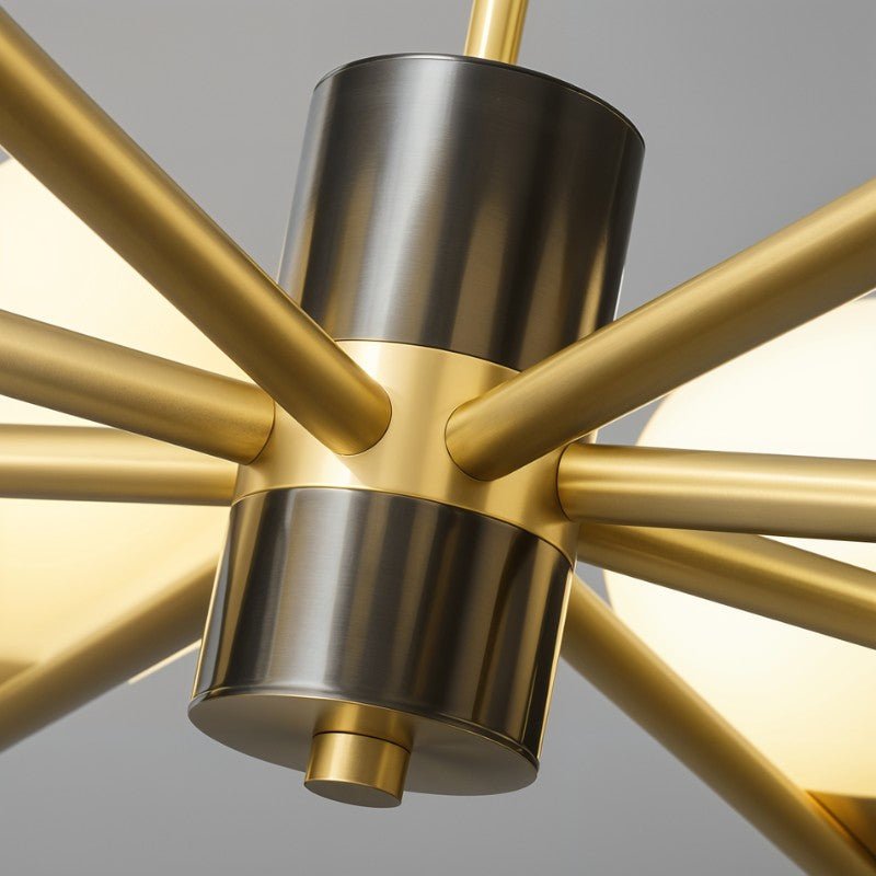 AstraGlobe Chandelier With Ambient Globe Shades For Dining Rooms
