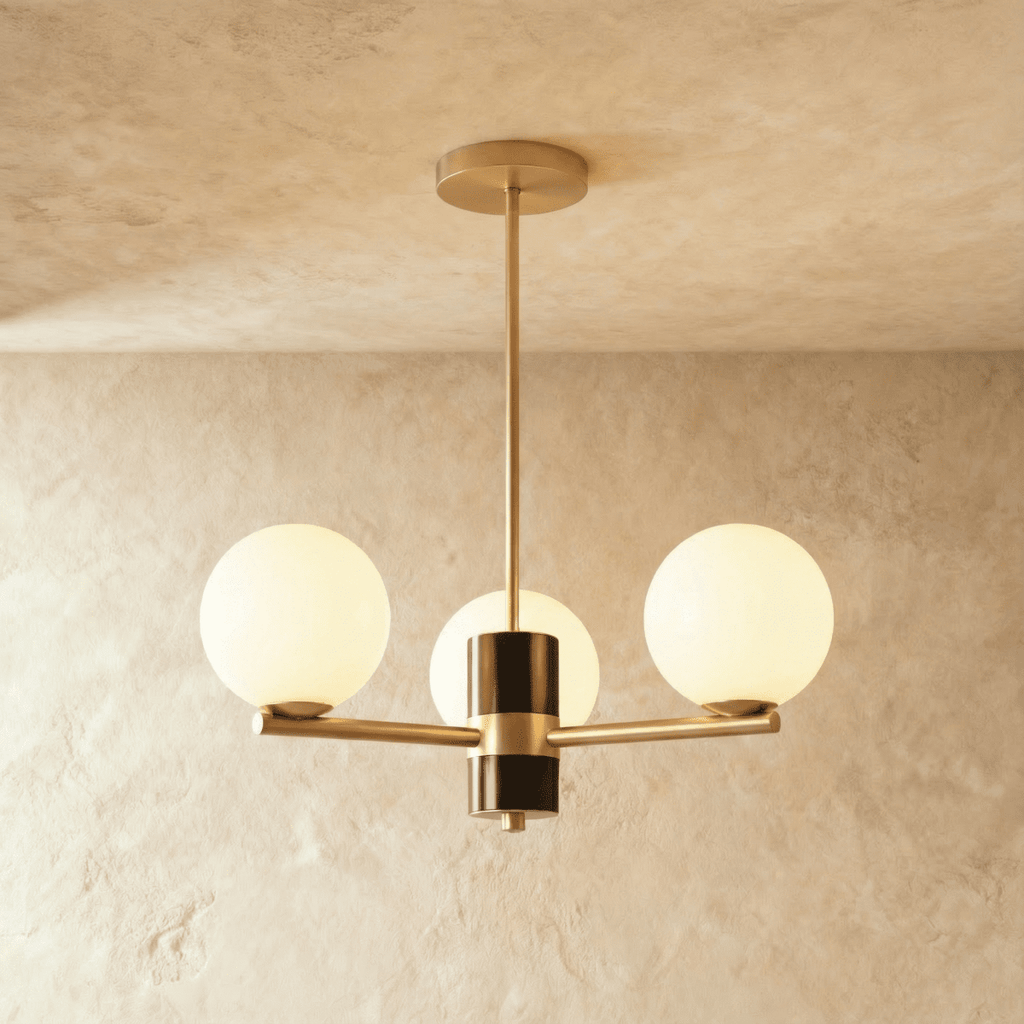 AstraGlobe Chandelier With Ambient Globe Shades For Dining Rooms