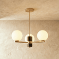 AstraGlobe Chandelier With Ambient Globe Shades For Dining Rooms