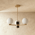 AstraGlobe Chandelier With Ambient Globe Shades For Dining Rooms