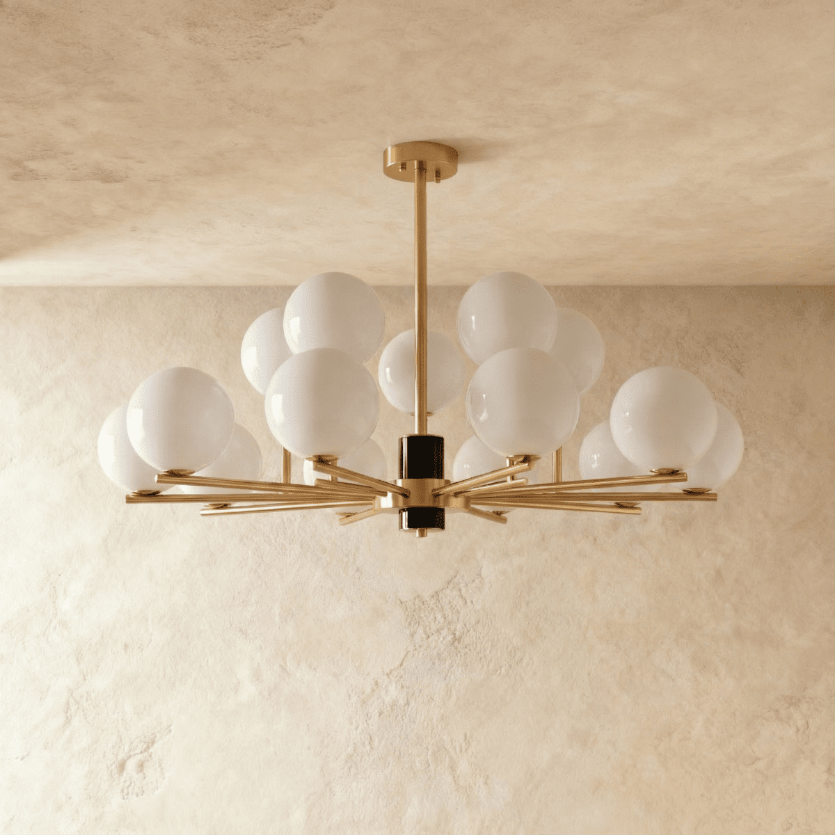 AstraGlobe Chandelier With Ambient Globe Shades For Dining Rooms