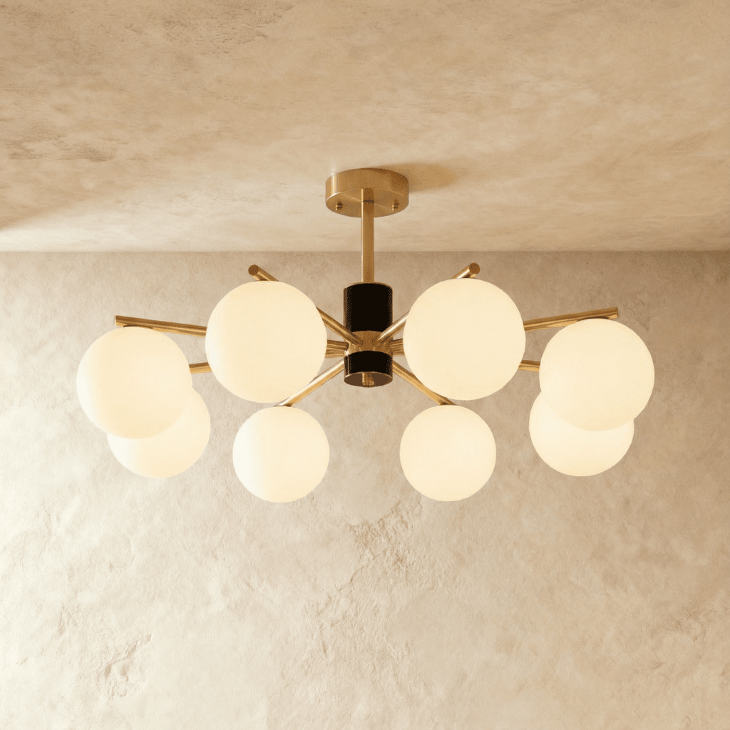 AstraGlobe Chandelier With Ambient Globe Shades For Dining Rooms