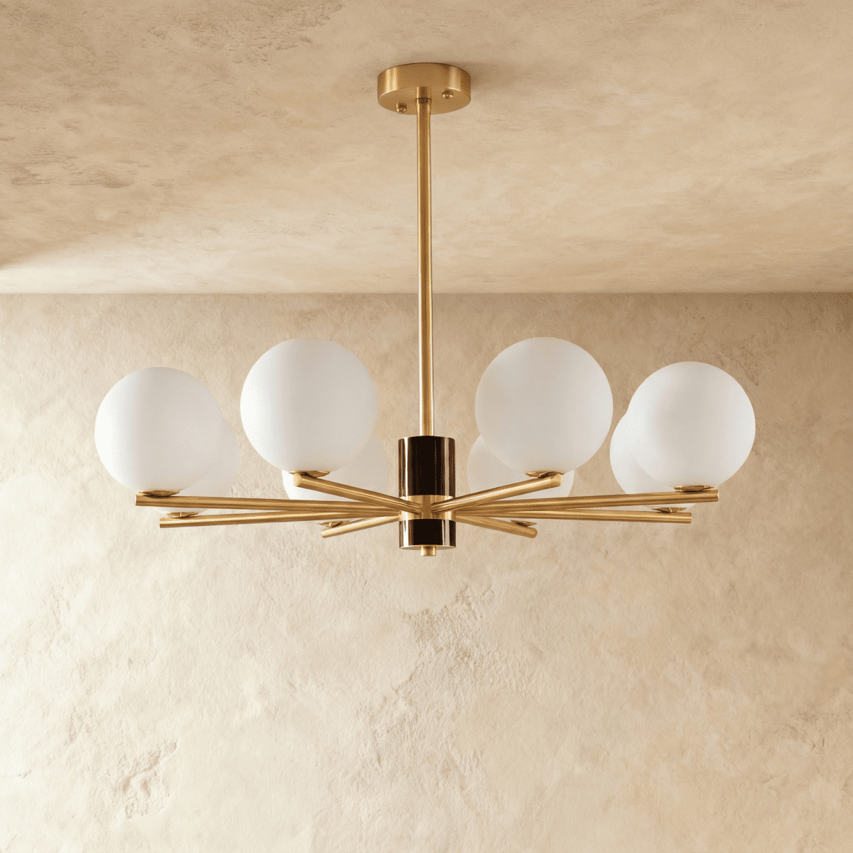 AstraGlobe Chandelier With Ambient Globe Shades For Dining Rooms