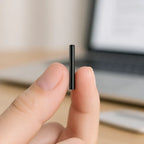Sprachgesteuerter Taschenrekorder, 16 GB Speicher und 50 Stunden Akkulaufzeit