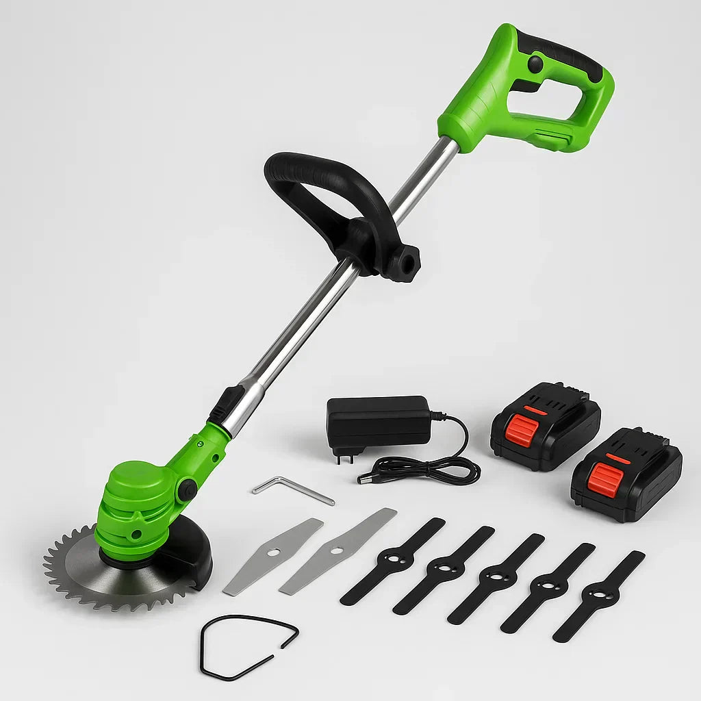 Tagliabordi a batteria, attrezzo VerdaPro da 24 V per bordare il prato, 18.000 giri/min▋