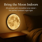 Lampada lunare a LED con dimmer controllabile tramite app, luce soffusa e accogliente per la camera da letto