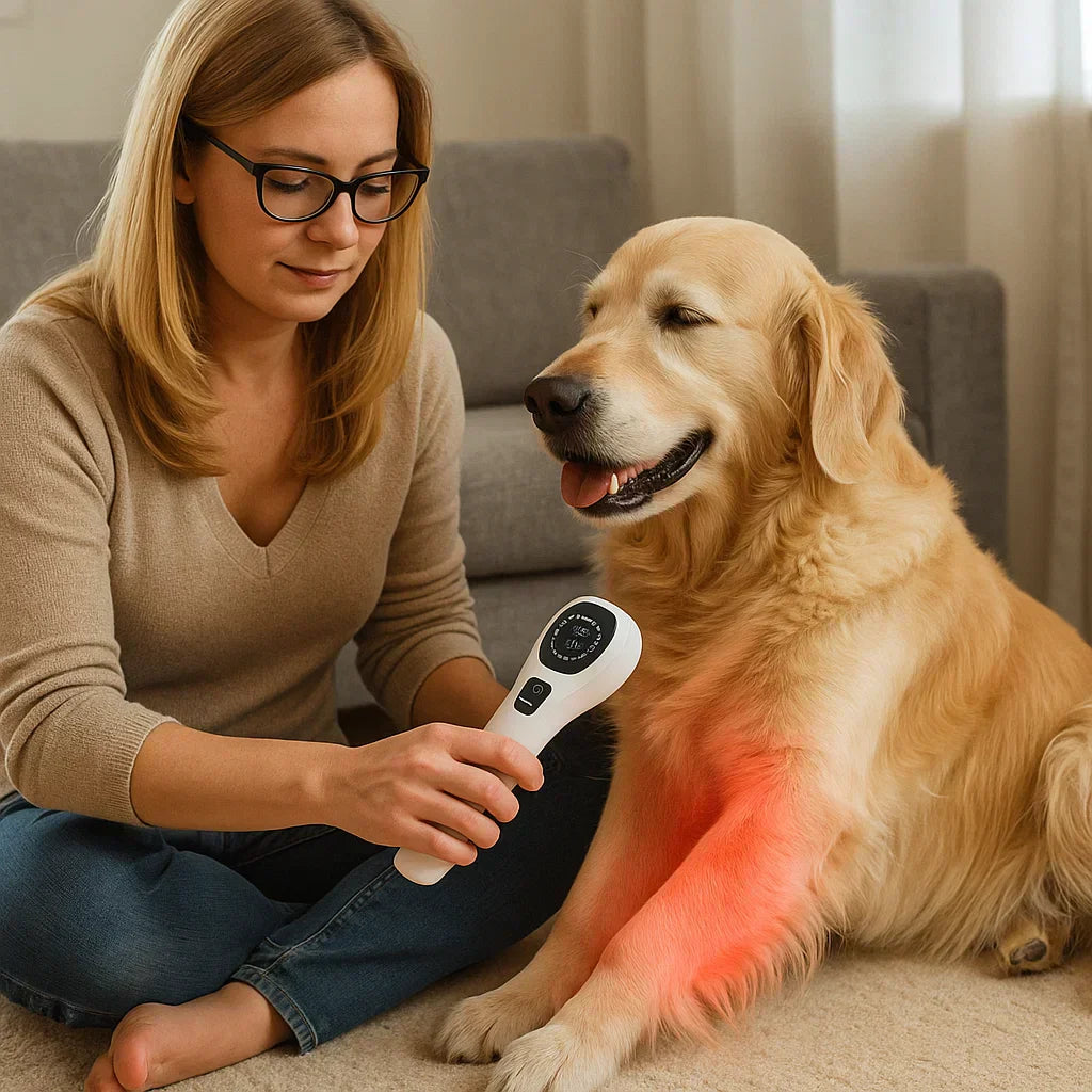 CanineLuma-laserhoito tukemaan koiran hyvinvointia ja ihoa