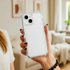 Stöttåligt, transparent stötskyddsfodral för iPhone - Fioriscas