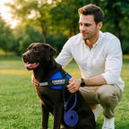 Peitoral personalizável para cães, para conforto e segurança - Fioriscas
