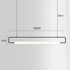 Lámpara colgante LED Lunara de metal pintado, dorado o negro