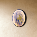 LunaHalo Moon And Earth Wall Lamp Soft Backlit Galaxy Art