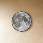 LunaHalo Moon And Earth Wall Lamp Soft Backlit Galaxy Art