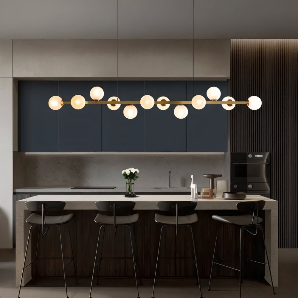 Candeeiro de Teto Linear Moderno LumaLine para Salas de Jantar e Estar