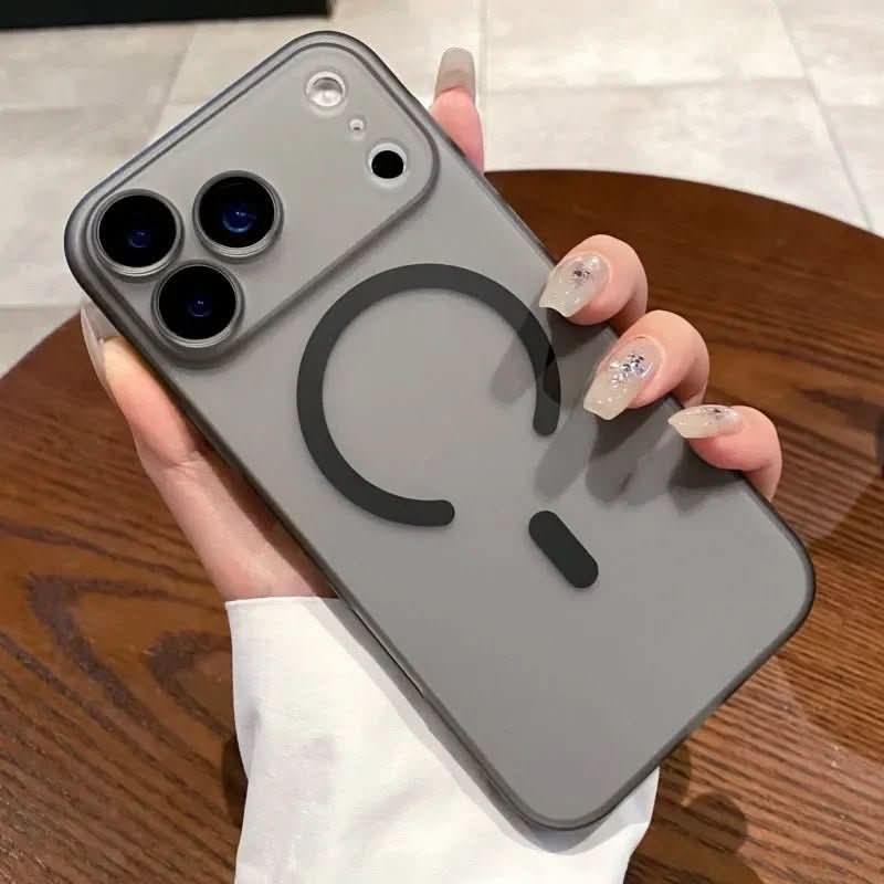Ultratunt, matt och genomskinligt MagSafe-fodral för iPhone - Fioriscas