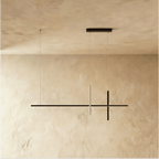 Aurora Nest Pendant Light Minimalist Modern Ceiling Lighting In Black Or White
