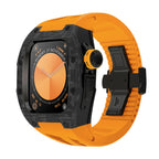 Carbon Fiber Titanium Retrofit Case, NovaCarb S10 Apple Watch Kit