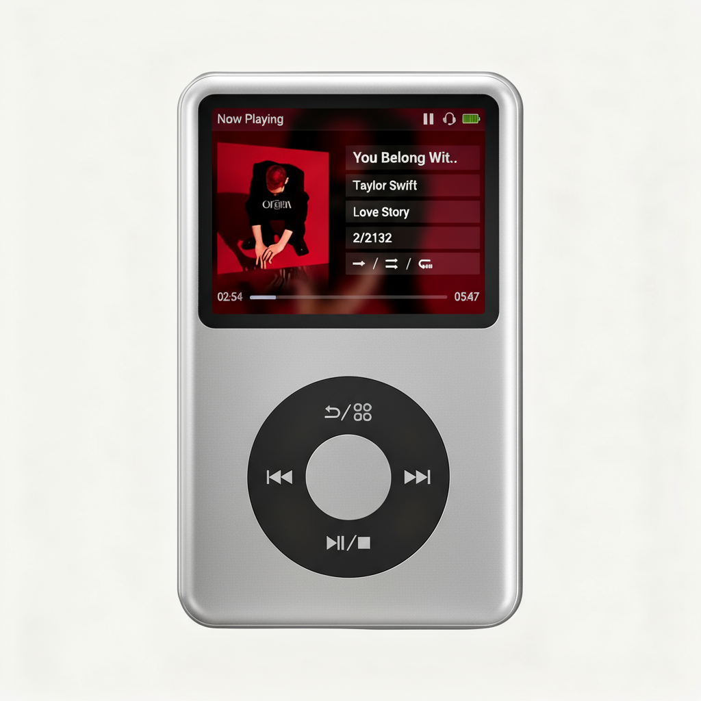 Lettore MP3 ad alta capacità e senza distrazioni per un audio Hi-Fi puro | Fioriscas