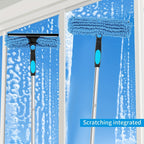 Crystal Clear Window Cleaner – Professional 2-in-1 Telescopic Window and Glass Cleaning System