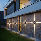 Ovelo Modern Waterproof Minimalist Cross Outdoor Wall Light Garden/Corridor - Neutralighting