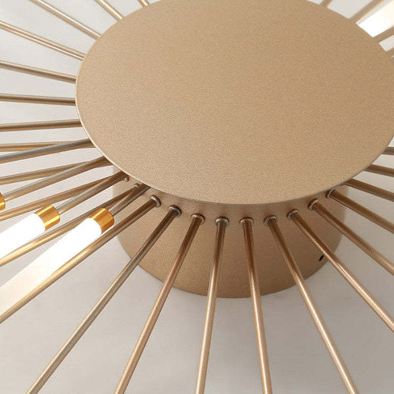Asterra Albina Metal- og akryl-loftlampe til planmontering, 12 W til 42 W LED