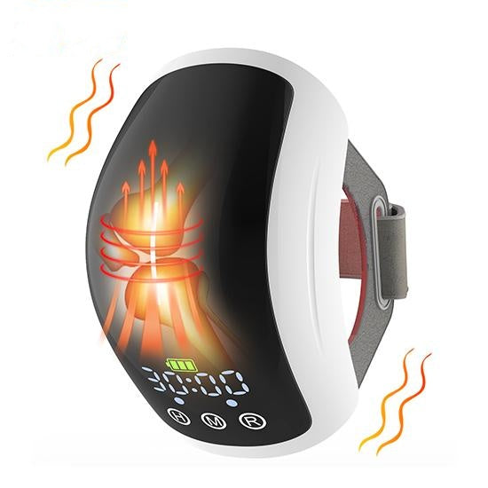 Knie-massageapparaat met drie golflengtes en licht van 630 nm, 660 nm en 880 nm