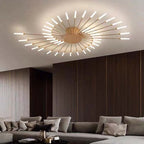 Asterra Albina Metal- og akryl-loftlampe til planmontering, 12 W til 42 W LED