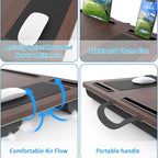 Tabuleiro versátil para computador portátil, para a cama ou o sofá, com altura ajustável | Fioriscas