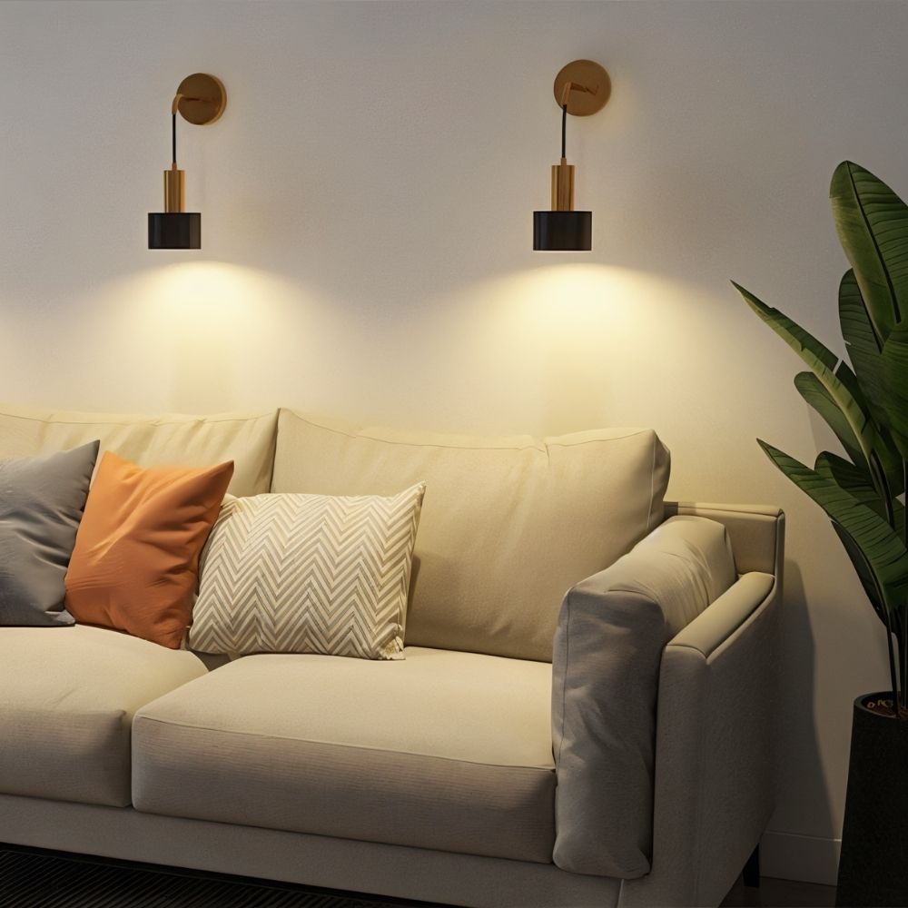 LumaForge trådlös LED-vägglampa för moderna interiörer