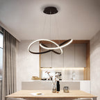 Arisha Modern Led Pendant Light, Black/White, Living Room/Bedroom - Neutralighting