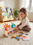 Montessori Wooden Baby and Toddler Math Board | Fioriscas