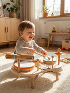 Wooden Music Table for Learning and Play | Fioriscas