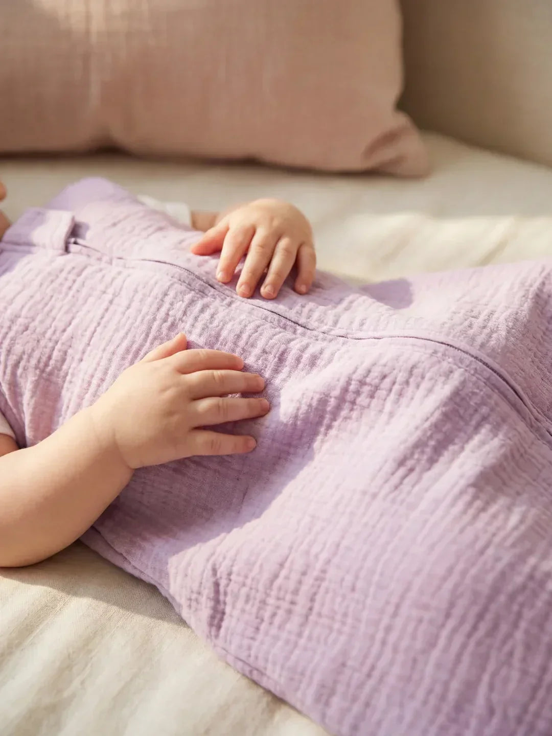 Breathable Cotton Gauze Summer Baby Sleep Sack | Fioriscas