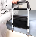 Adjustable Bed Rail With Ergonomic Grip For Senior Support