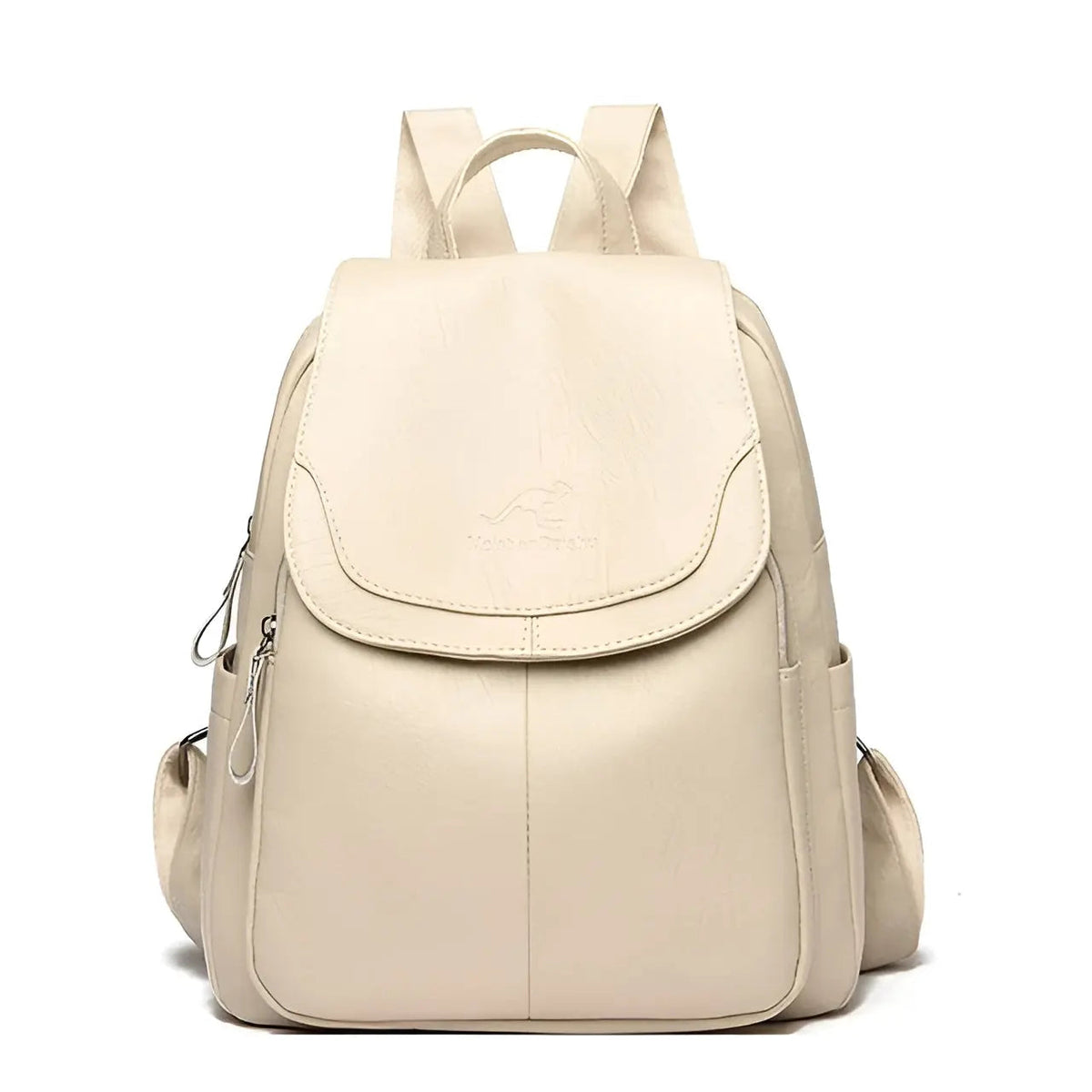 Vintage Leather Women's Backpack - Isabella