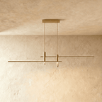 Lampada a sospensione LumiWeave Halo con illuminazione orizzontale e verticale