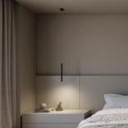 AeroLume Minimalistische Pendelleuchte aus Aluminium, warmweißes 2700K-LED-Licht