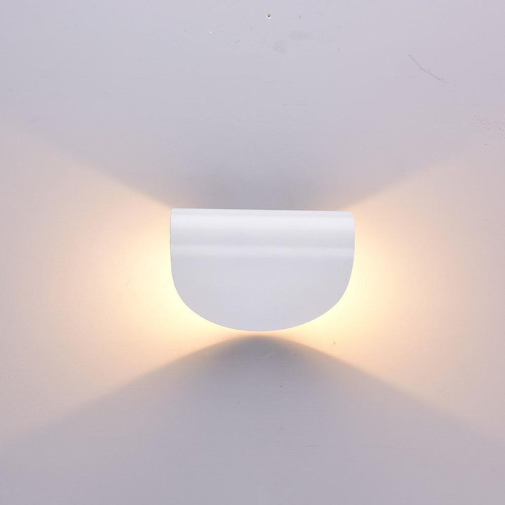 Væglampe, SolaraGlow-diffuseret varm LED-væglampe til stuen