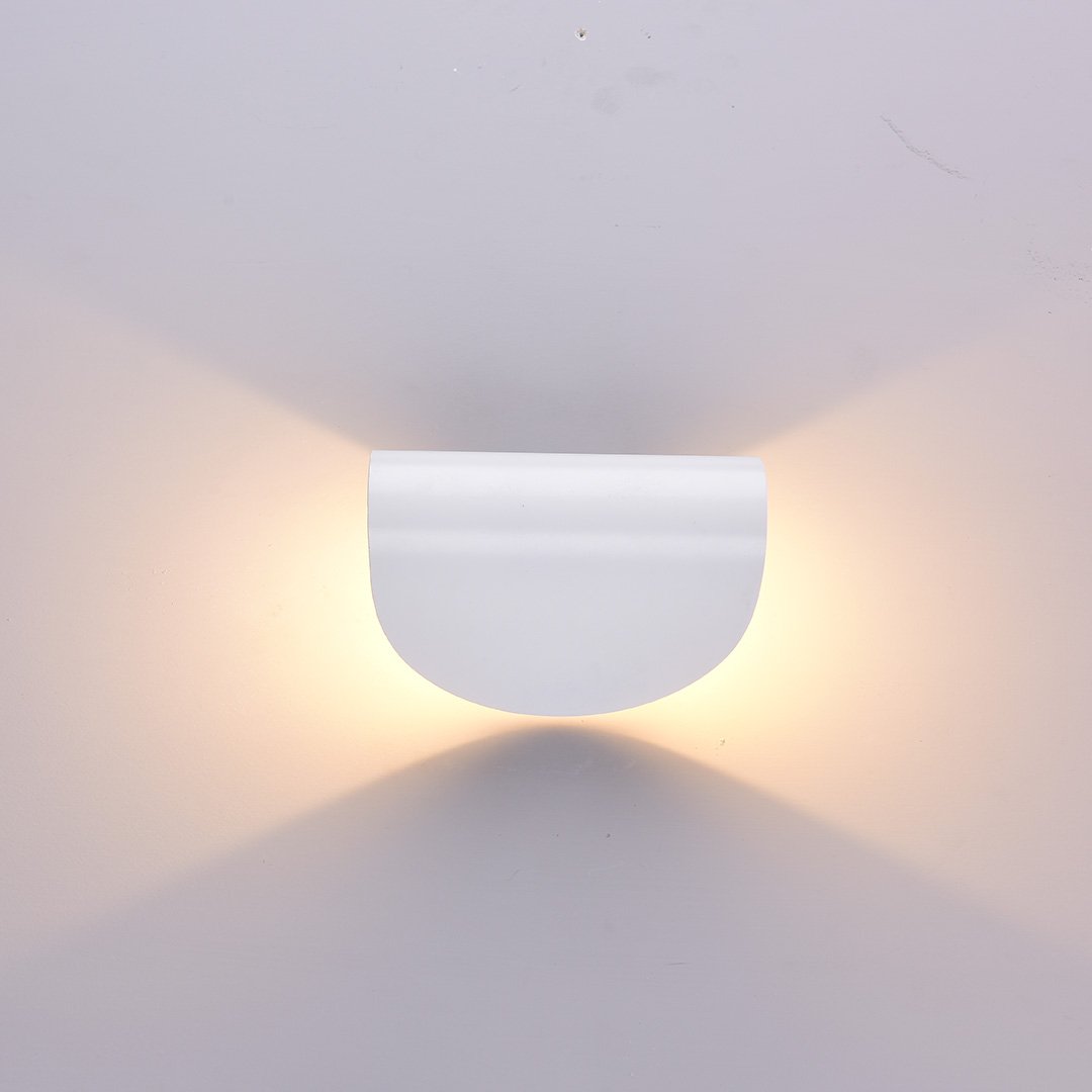 Væglampe, SolaraGlow-diffuseret varm LED-væglampe til stuen