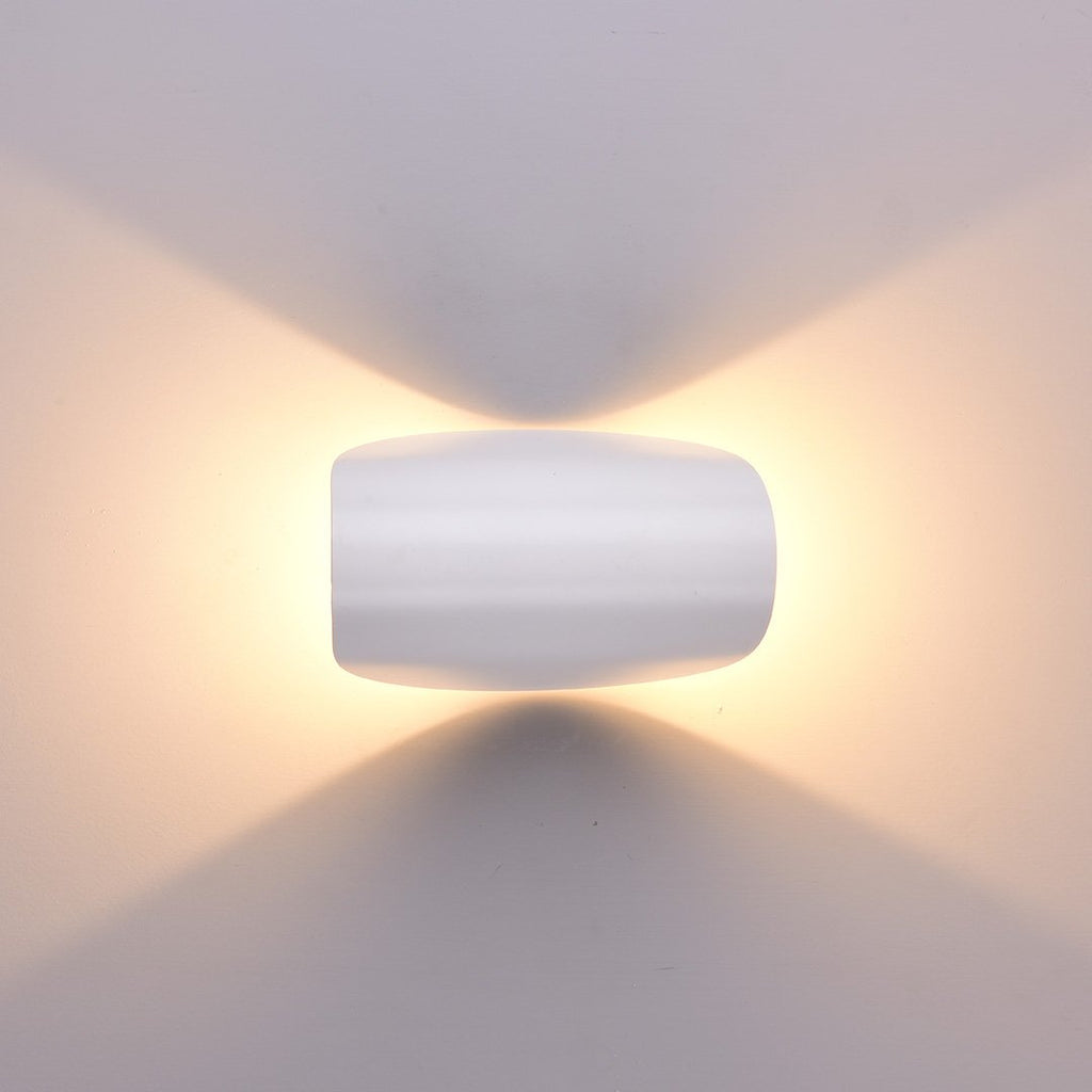 Væglampe, SolaraGlow-diffuseret varm LED-væglampe til stuen