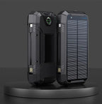 Batterie externe solaire 30 000mAh EclipseVolt, étanche avec recharge sans fil Qi