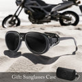 Steampunk Riding Glasses with Windproof Anti-Fog Lenses