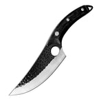 Japanese-Style Chef Knife, OrionKoi Wood-Handle Stainless Blade