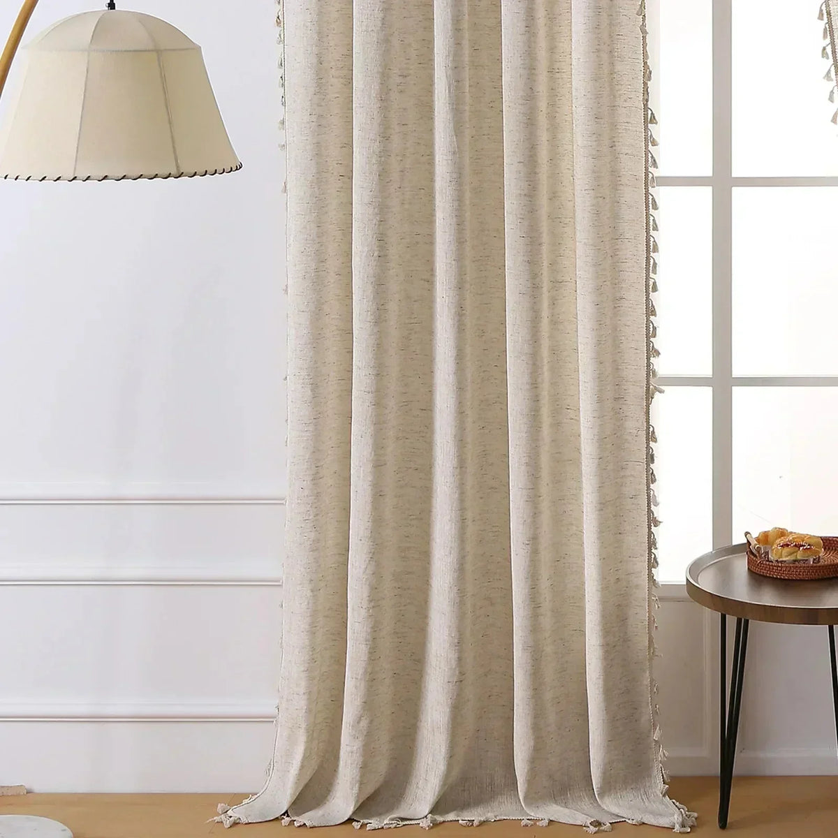 Boho Breeze függönyök: fényáteresztő csipke bohém lakberendezéshez | Fioriscas