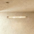 Copper Ripple skleněné závěsné světlo s teplým ambientním světlem  