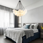 Lumen Bubbles Glass Sphere Chandelier With Three Light Sources