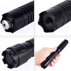 Blue Beam Laser Torch | 450nm High-Intensity Optical Output | Tactical 5000m+ Range | Adjustable Focus Aluminum Chassis | Thermal Ignition Capable Flashlight