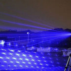 Blue Beam Laser Torch | 450nm High-Intensity Optical Output | Tactical 5000m+ Range | Adjustable Focus Aluminum Chassis | Thermal Ignition Capable Flashlight